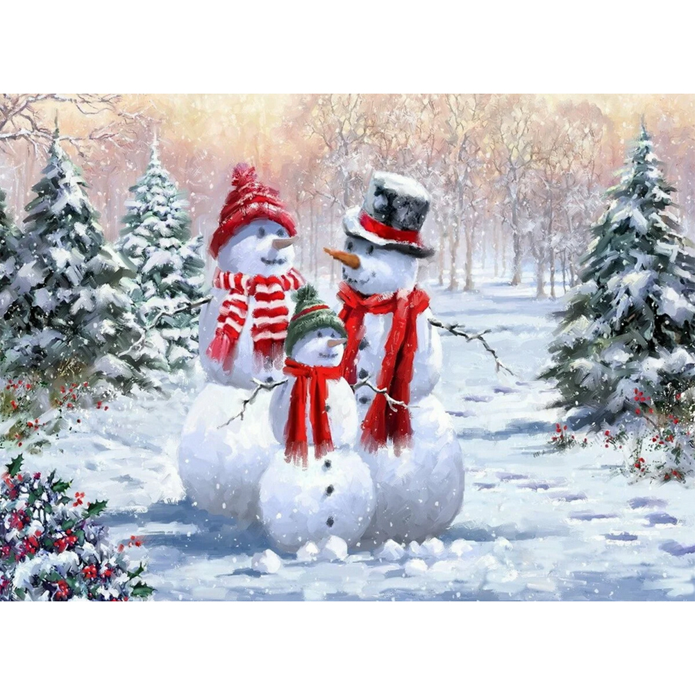 

40*30cm - Painting By Numbers - Christmas, 501 Original