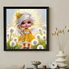Kit d&rsquo;art diamant&eacute; partiel Angel Girl en forme sp&eacute;ciale de 5d &agrave; la maison, 30x30cm