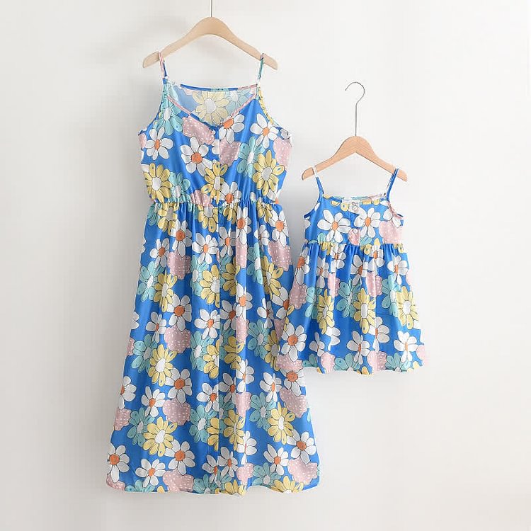 Mommy and Me Daisy Sling Dress