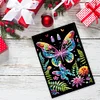 (US Local)50-Page A5 Butterfly Diamond Painting Diary NoteBook Holiday Birthday Gift