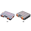 Double Side Tools Box Organizer Hardware Storage Box for Screws Nuts Nails Bolts