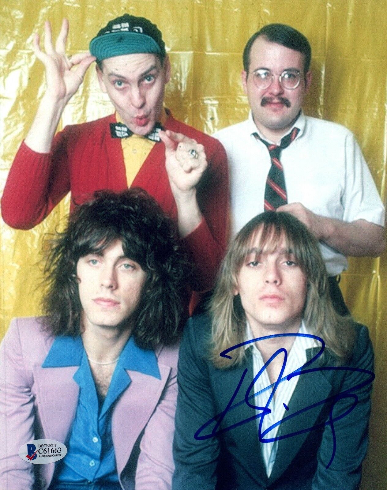 Robin Zander Signed Autographed 8x10 Photo Poster painting CHEAP TRICK Beckett BAS COA