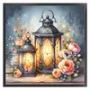 Flower Lanterns-11CT Stamped Cross Stitch 40*40cm/15.75*15.75in