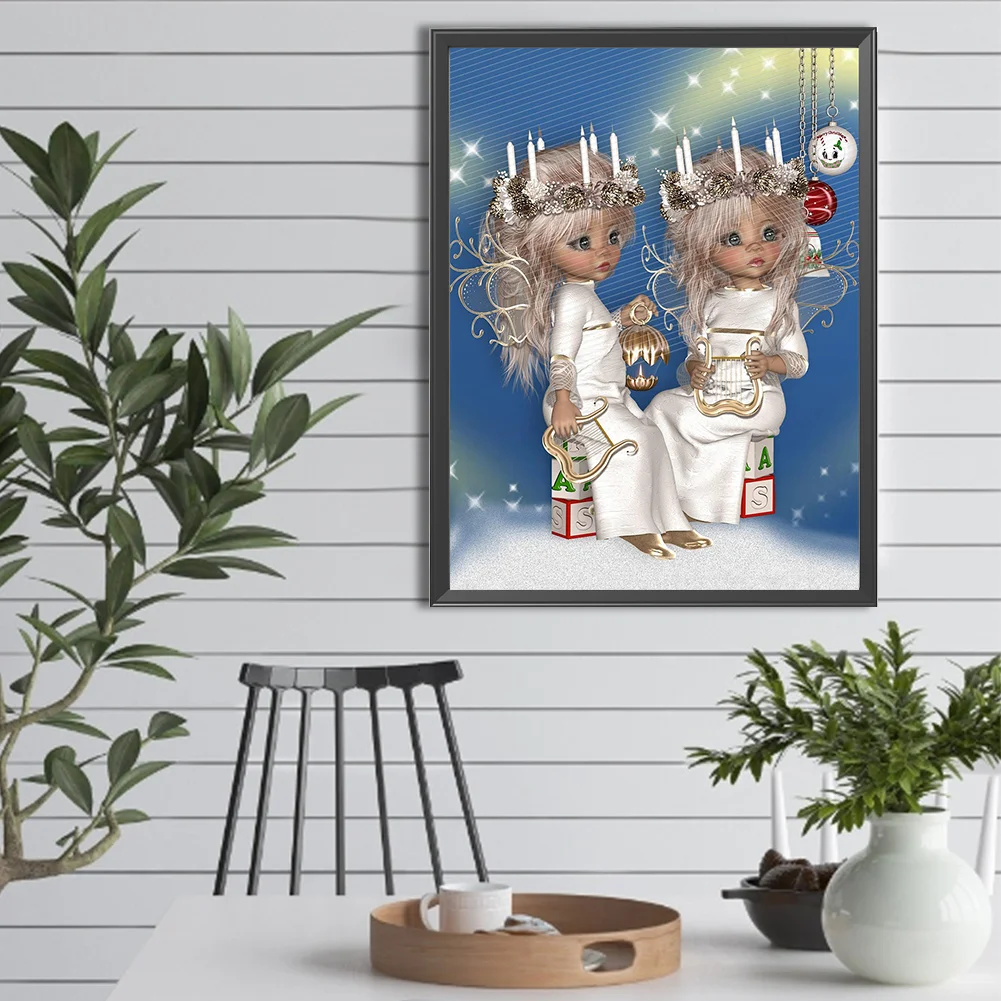 Diamond Painting - Full Round Drill - Elf Doll(Canvas|30*40cm)