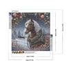 Diamond Painting-5D Full Round Drill Xmas Horse(40*40 CM)