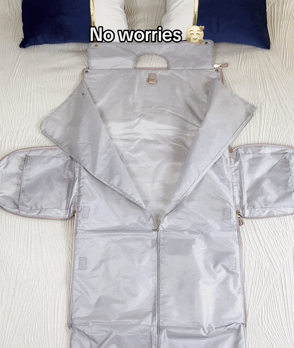 Foldable Duffle Bag (Free Shipping)-Beige