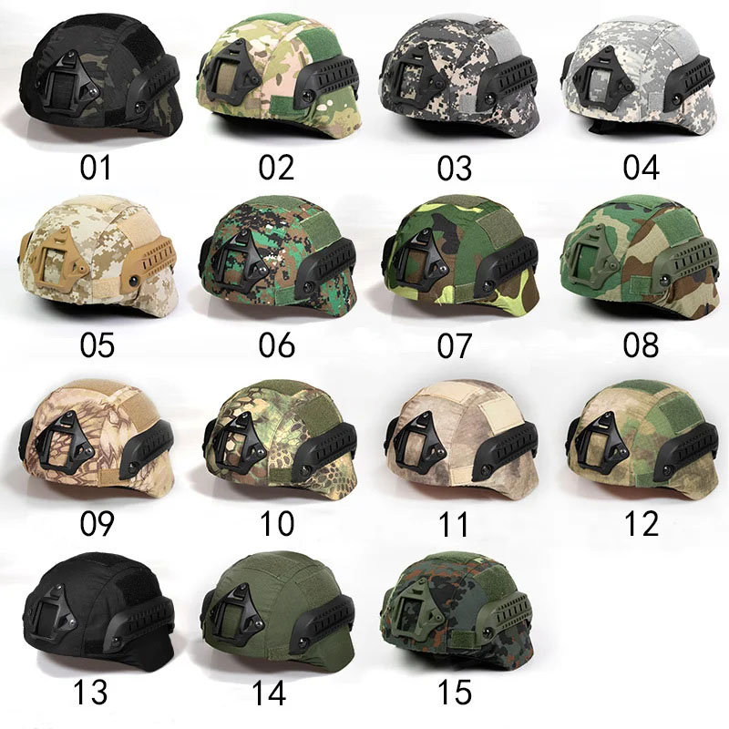 Tophelmetfan ACH/MICH 2000 Tactical Military Helmet Cover