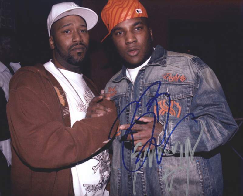 Bun B-&-Young Jeezy authentic signed rap 8x10 Photo Poster painting W/Certificate Autographed 11