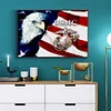 Diamond Painting -DIY Full Square Drill Flag Eagle