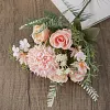 5 Stems Artificial Dandelion Rose Flower Bunch