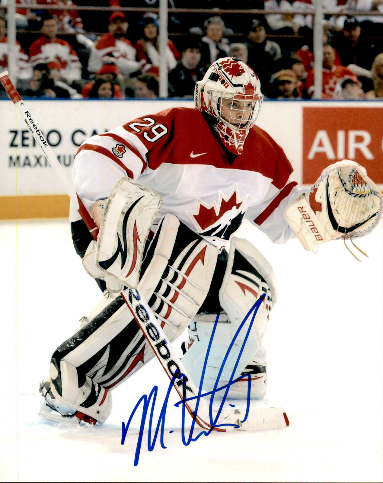 Mark Visentin SIGNED 8x10 Photo Poster painting TEAM CANADA / PHOENIX ARIZONA COYOTES