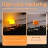 Mid Century Modern Desk Lamps Reusable Intage Dimmable Bedside Small Lamps USB Rechargeable Aesthetic Cute Table Light Unique Home Mushroom Decor