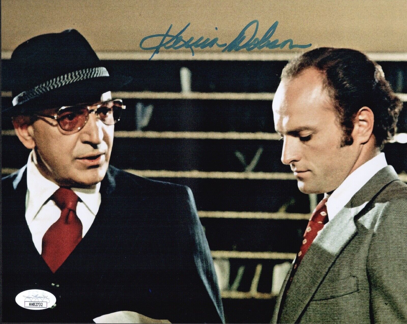 KEVIN DOBSON Signed KOJAK 8x10 Photo Poster painting In Person Autograph JSA COA Cert