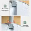 Folding Telescopic Floor Fan Summer Mute Student Desktop Table Fan (White)