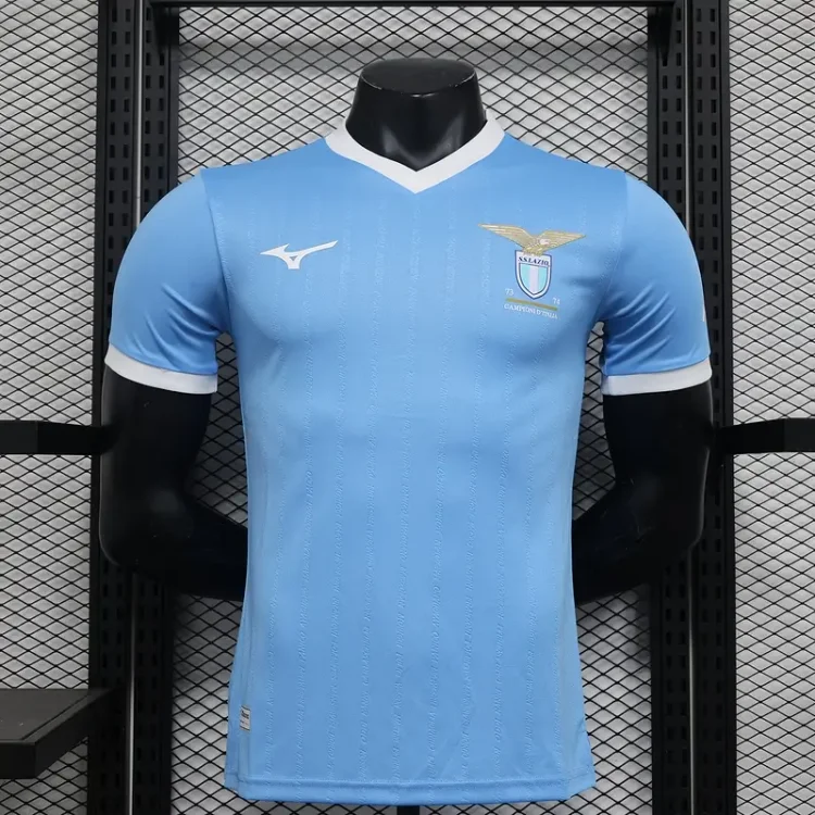24-25 Player Edition Lazio 50th Anniversary Special Edition Blue Football Jersey
