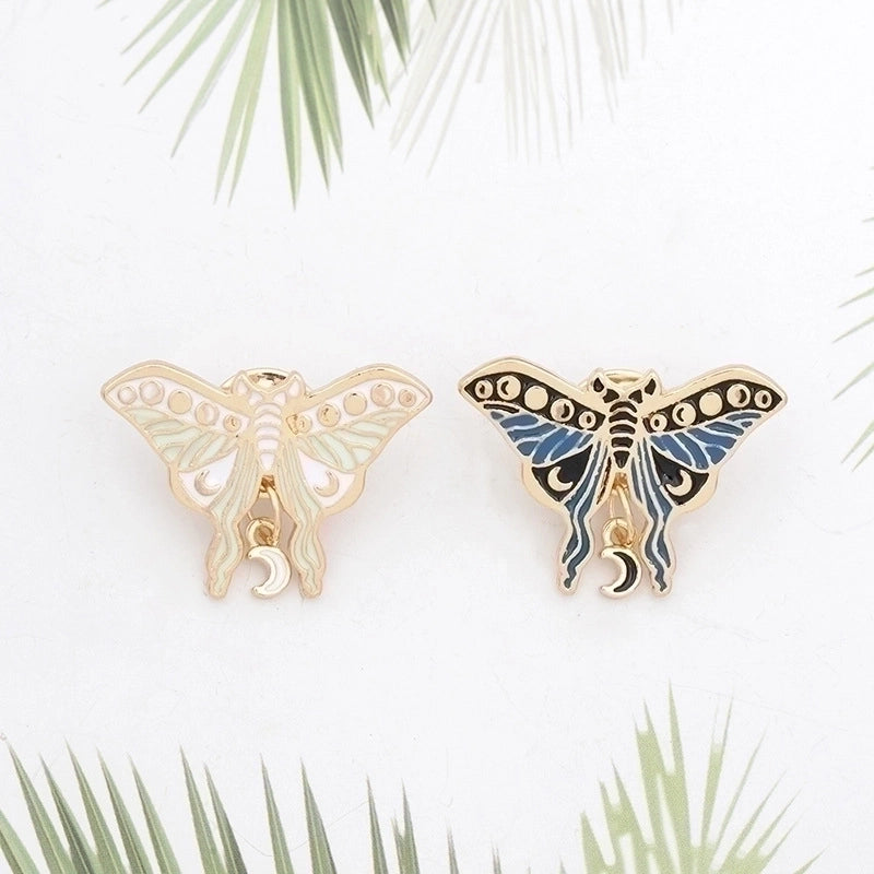Retro Pin Butterfly Alloy Enamel Unisex Brooches