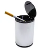 Car Ashtray Aluminum Alloy Auto Ashtray Smell Proof Windproof for Outdoor Travel