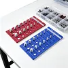 28Pcs Upgrade Nut and Bolt Thread Checker Includes 14 Imperial and 14 Metric Threads Wall-Mountable Bolt Size Finder with 304 Stainless Steel Pins for Screw Nut Bolt Size Finder Classification