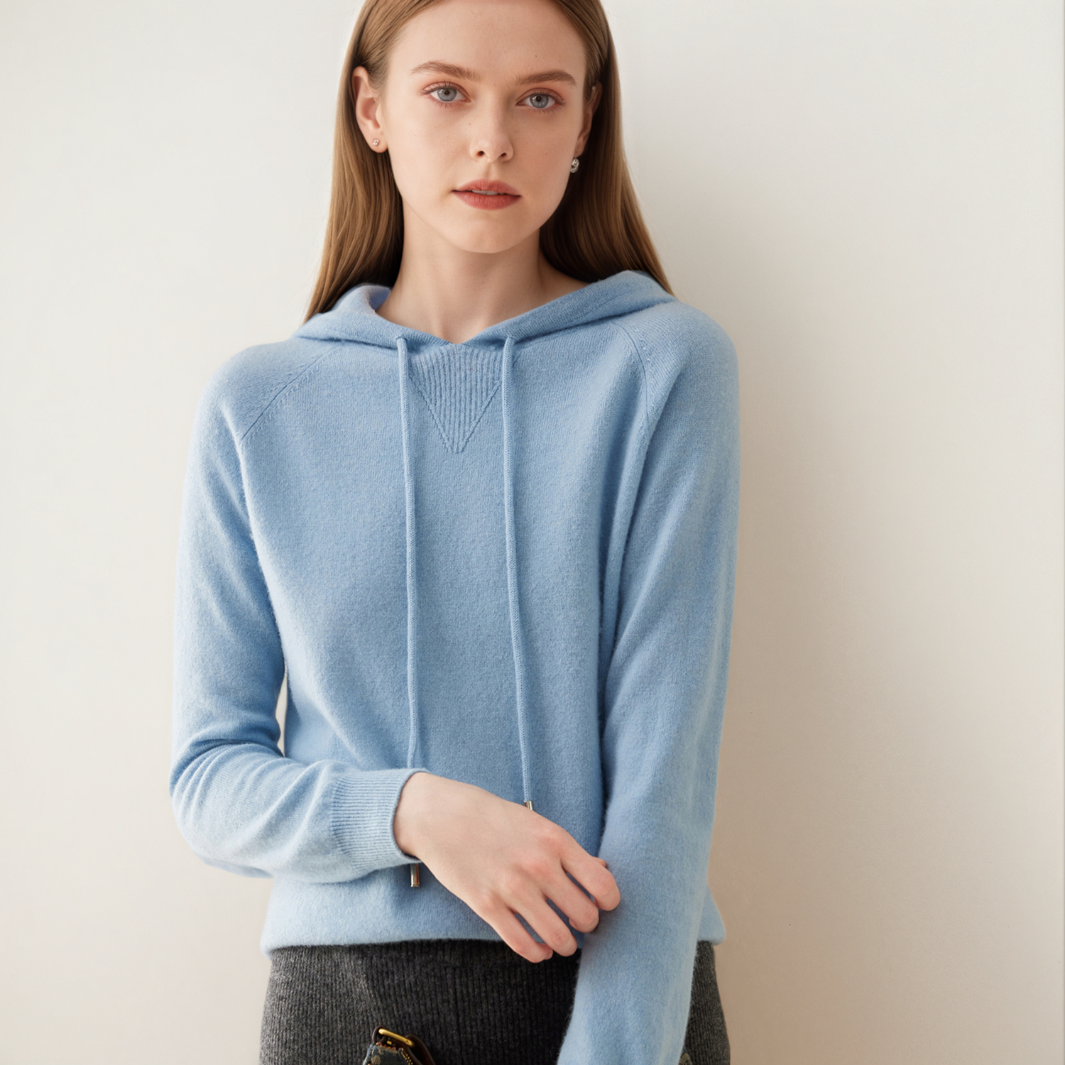 Commuter Style Women's Cashmere Sweater REAL SILK LIFE