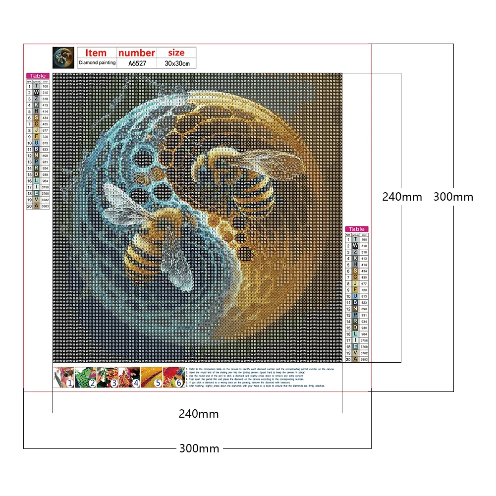 Diamond Painting - Full Round/Square Drill - Tai Chi Animals(30*30 - 50*50cm)