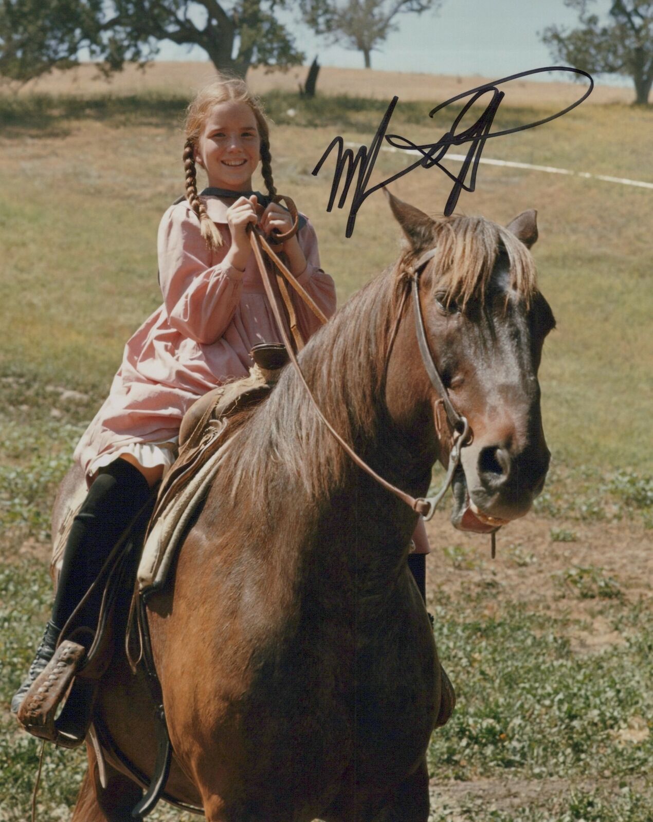 Melissa Gilbert autographed 8x10 Photo Poster painting COA