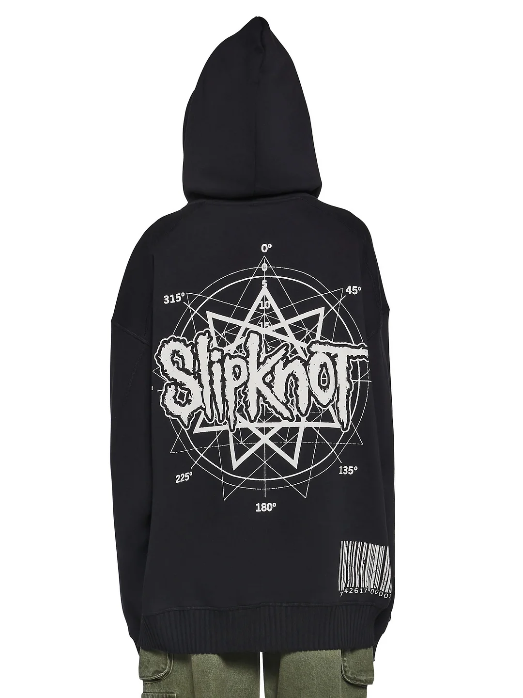 Athvotar Athvotar Embroidered Hoodie Hoodie Female Dark Letter Heavy Metal Style To Make Old Texture Zipper Coat