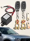 12V 200A Remote Battery Disconnect Switch Anti Theft for RV ATV Car Boat Truck