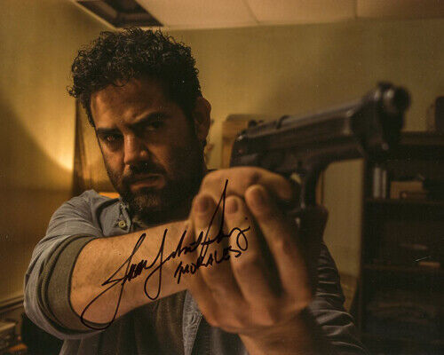 Juan Gabriel Pareja signed autograph Photo Poster painting 8x10 in COA in Person Walking Dead