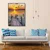 Painting By Numbers - DIY Seagull Bridge(40*50cm)