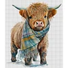 Cute Yak - 11CT Counted Cross Stitch - 40*45cm - Animal
