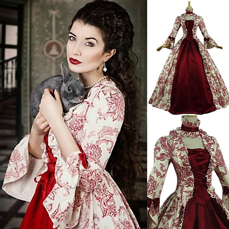 Victorian Fancy Gown Medieval Queen Dress Classical Vintage Gothic Lolita Southern Belle Dress Ball Gown Tudor Baroque Dress