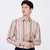 Italian Business Stripe Premium Casual Long Sleeve Shirt