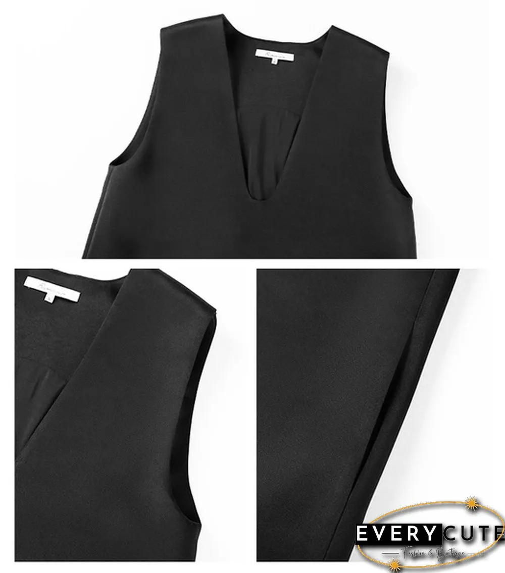 AEL White Tank Dress Women Summer Mini Dress Loose Fashion Sleeveless Casual Dresses Wrap Simple Dress Mini