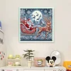 Santa Claus Driving-11CT Stamped Cross Stitch 50*50cm/19.69*19.69in tapestrymarket