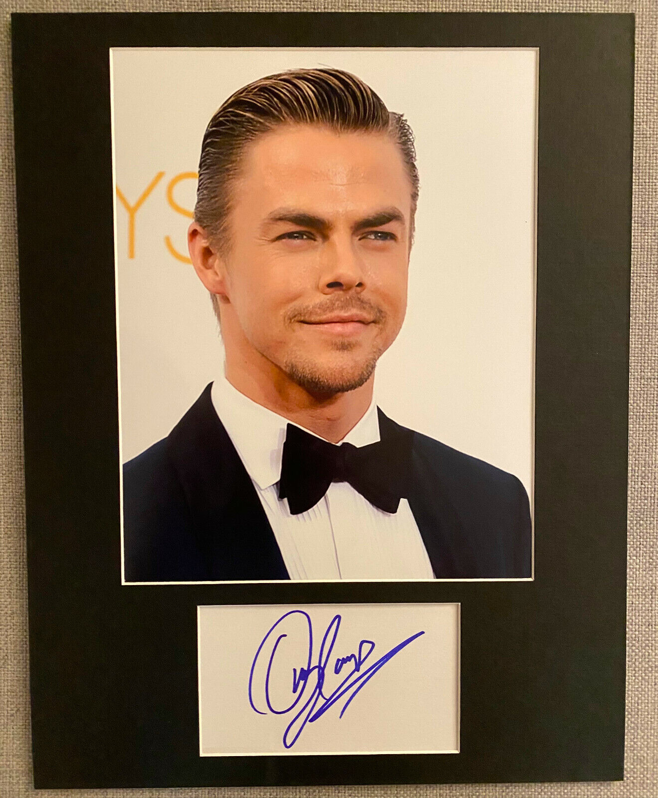 Derek Hough Signed Autograph Photo Poster painting Display - Authentic, Dancing with the Stars