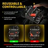 Bolipoeq 80Amp Circuit Breaker DC 12V-48V for Marine Boat Trolling Motor Automotive RV Trailer Car Solar System Battery Disconnect with Manual Reset Switch, IP67 Waterproof (Pack of 2)