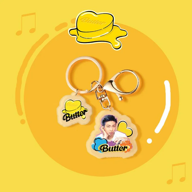 방탄소년단 Butter Permission to Dance Keychain