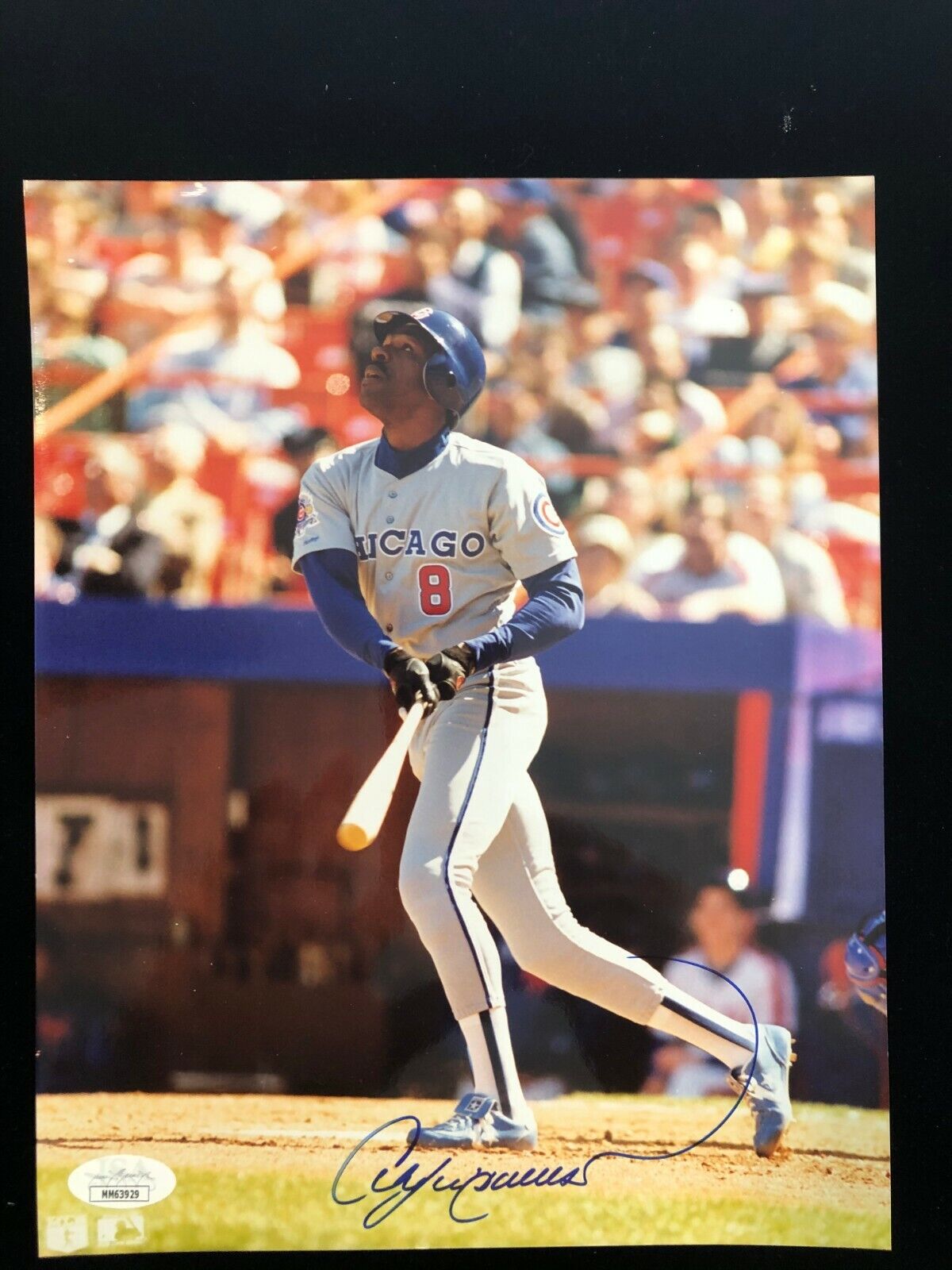 Andre Dawson Signed Autographed Photo Poster painting Chicago Cubs - MLB - JSA #MM63929