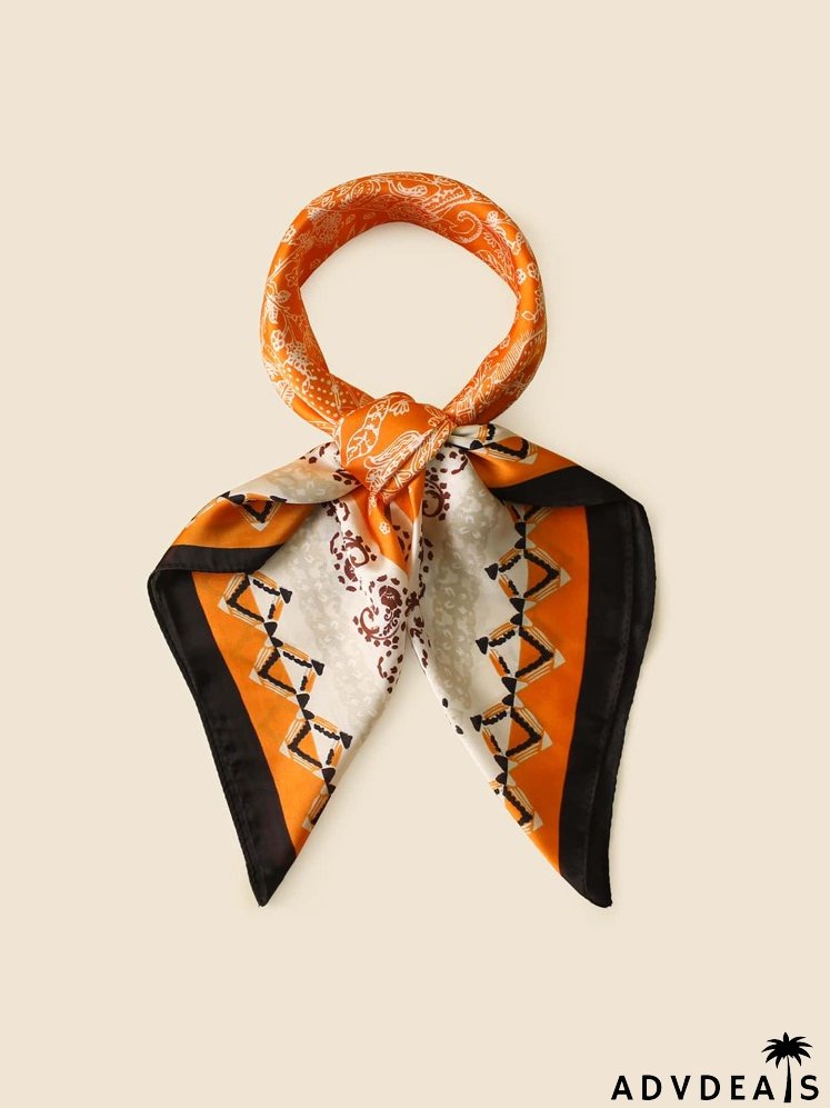 Flower Print Bandana