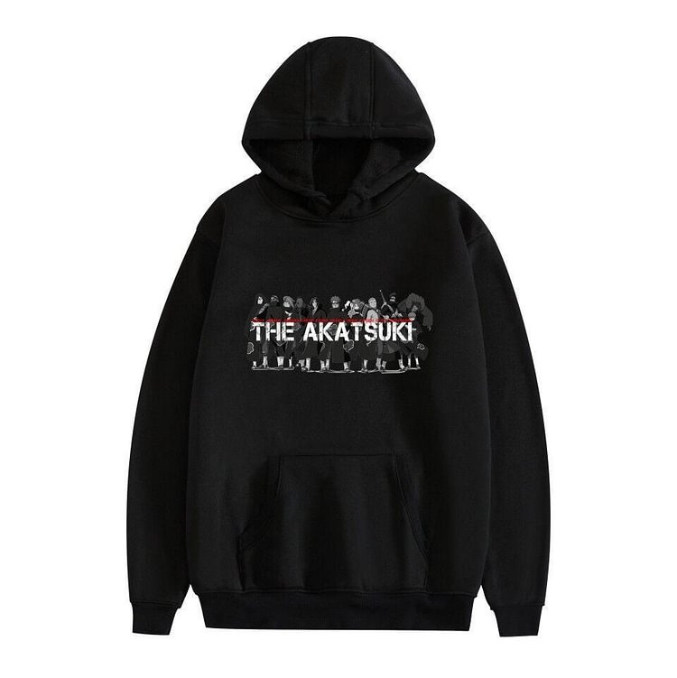 Naruto Anime The Akatsuki Hoodie Pullover weebmemes