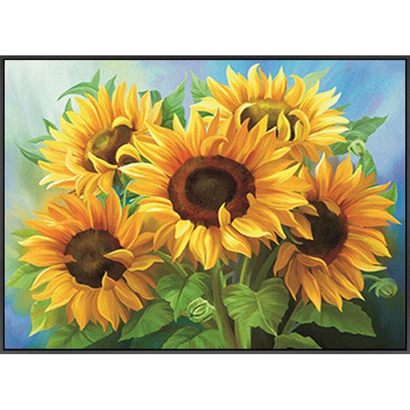 Sunflower -11CT Stamped Cross Stitch Kit(65*50cm)