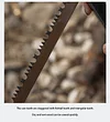 Outdoor Folding Saw Aluminum Alloy Camping Multi-Function Saw Camping BC Survival Handheld Cutting Portable Saw