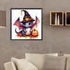 (40*40cm)Halloween Pterosaur - Full Round Drill Diamond Painting