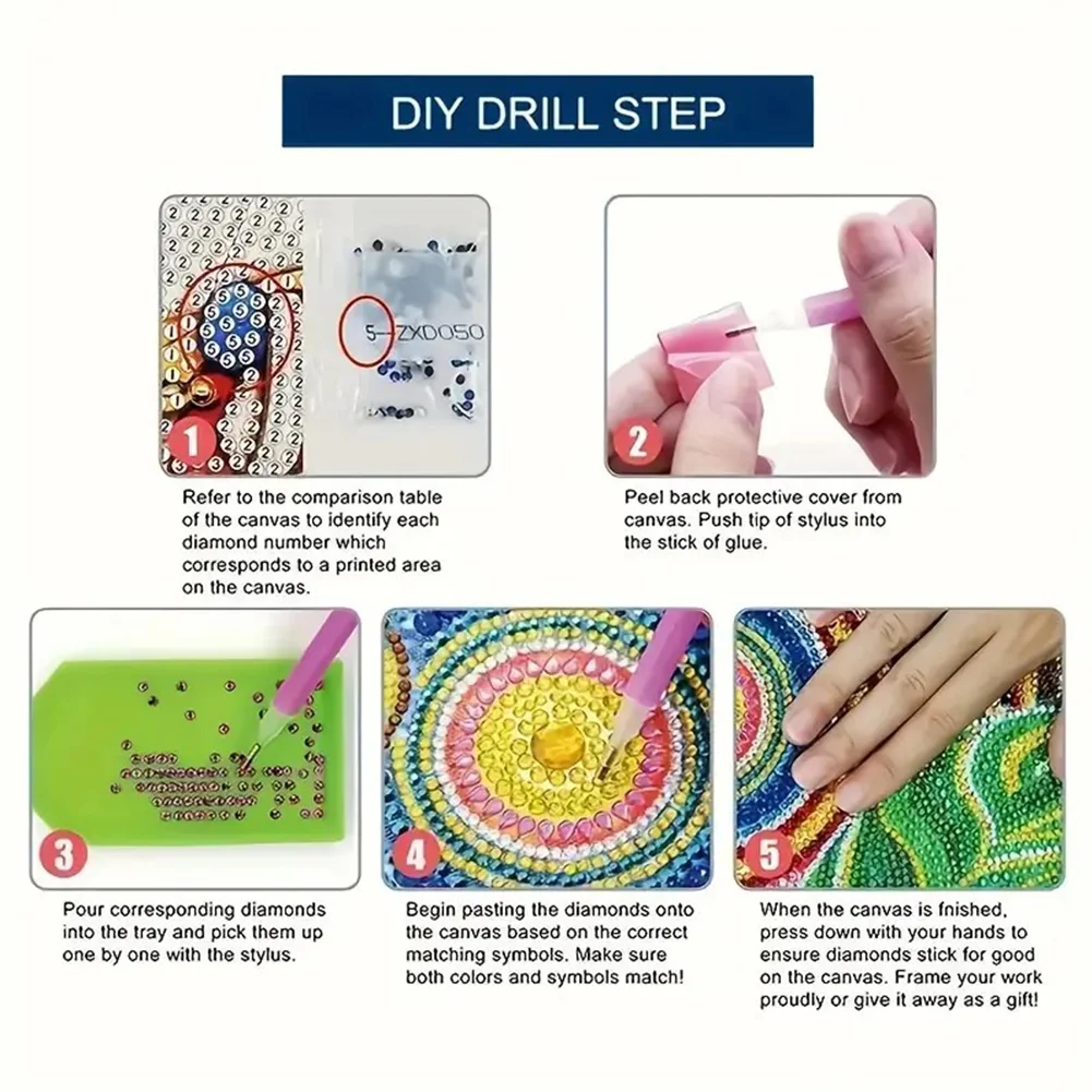 DIY Diamond Painting Storage Box Rhinestones Decorative Snack Case Kit (Bow)