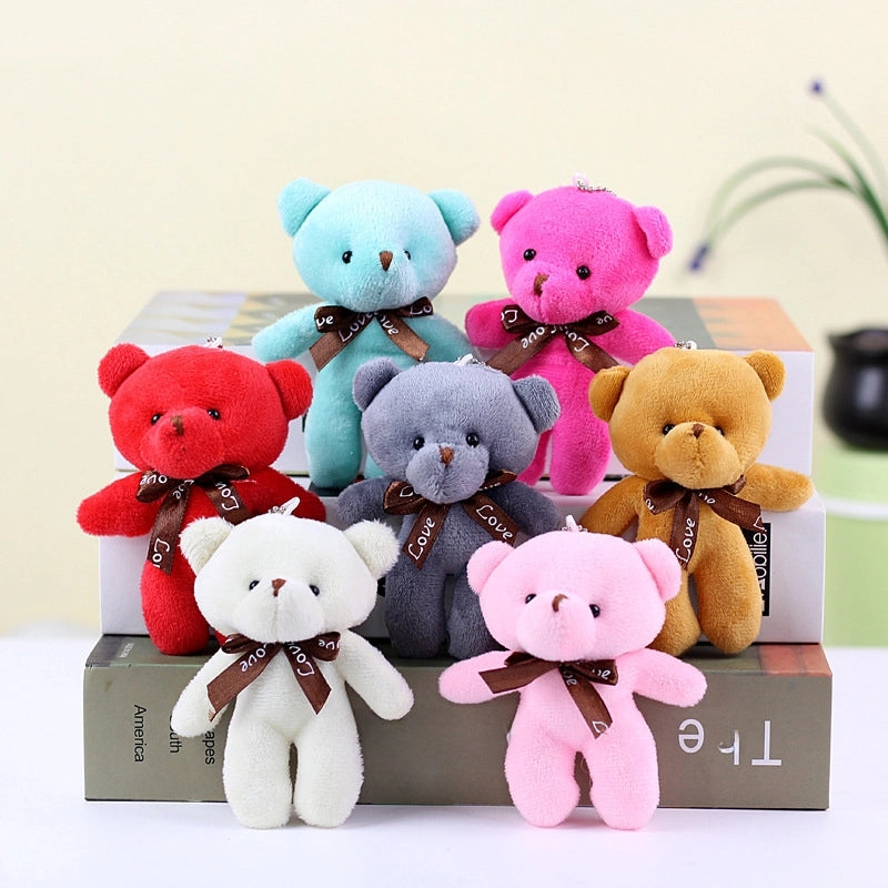 Teddy Conjoined Bear Doll Bear Pendant Plush Teddy Bear Doll Clothing Pendant Creative Small Gift Doll