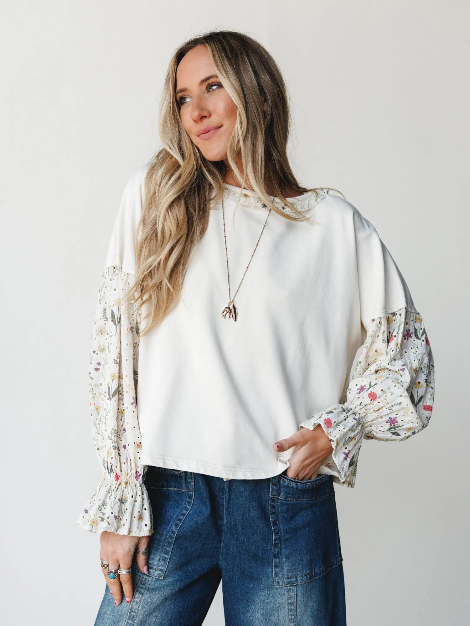Summer Dreaming Blouse - Cream