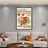 Hot Cocoa-11CT Stamped Cross Stitch 40*60cm  tapestrymarket