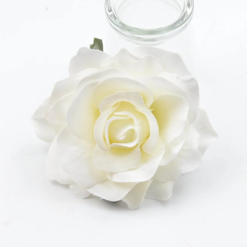 30pcs 10cm Large Silk Rose Artificial Flower Heads For Home Wedding Party Decoration DIY Garland Fake Flower Wall Accessories