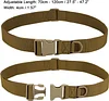 Selighting Taktischer G&uuml;rtel Milit&auml;risch Nylon Gurtband Molle Verstellbar Gurt mit Schnellverschluss