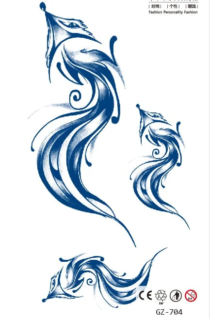 Temporary Tattoo Sticker Cute Tooth Fairy Butterfly Angel Juice Ink Lasting Waterproof Girl Chest Face Neck Realistic Fake Tatoo